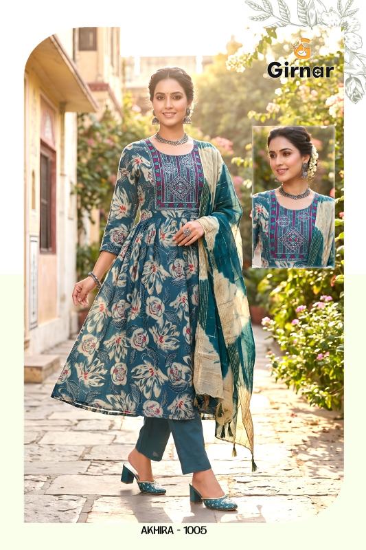 Girnar akhira vol 1 women kurti wholesaler
